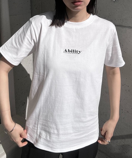 y/m by RIKA（イムバイリカ）の「Ability Tシャツ（Tシャツ/カットソー・レディース・オフホワイト/グリーン・FREE）」の12枚目の写真