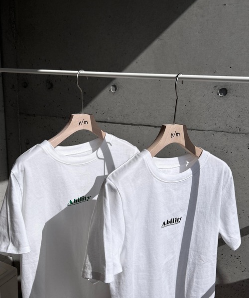 y/m by RIKA（イムバイリカ）の「Ability Tシャツ（Tシャツ/カットソー・レディース・オフホワイト/グリーン・FREE）」の15枚目の写真