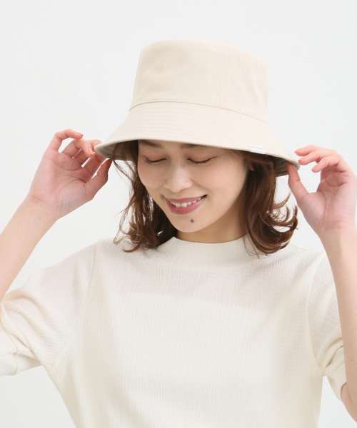 Honeys（ハニーズ）の「リバーシブルバケット（ハット・レディース・ベージュ/ホワイト系その他/ブラック/ホワイト×ブラック/ピンクベージュ・FREE）」の17枚目の写真