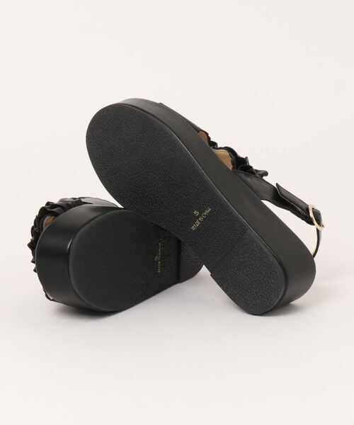 cloverleaf（クローバーリーフ）の「【cloverleaf】 厚底プラットフォームサンダル（サンダル・レディース・ブラック/ライトブルー/サーモンピンク・LL/M/L/S）」の5枚目の写真