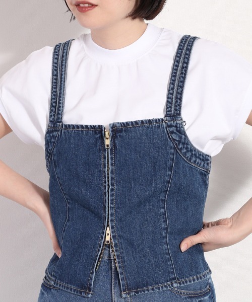 POSTOKYO デニムビスチェ レディース