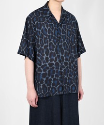 LAD MUSICIAN ラッドミュージシャン 　レオパード 半袖シャツ LAD MUSICIAN《ラッドミュージシャン》SPUN LAWN INKJET LEOPARD