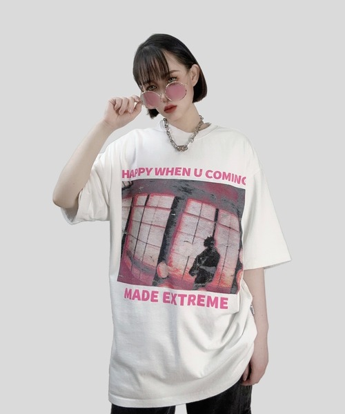 SILVER BULLET(シルバーバレット)の「『SILVER BULLET SELECT AP/シルバーバレットセレクト』デザインロゴプリントビッグTEE【Y】【CN】(Tシャツ/カットソー・メンズ・ホワイト/ブラック・M/L)」の1枚目の写真