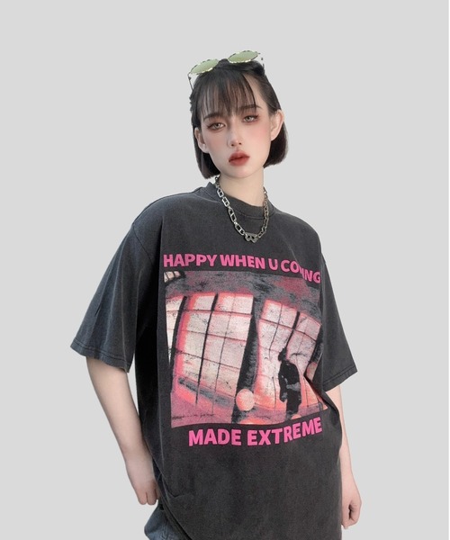 SILVER BULLET(シルバーバレット)の「『SILVER BULLET SELECT AP/シルバーバレットセレクト』デザインロゴプリントビッグTEE【Y】【CN】(Tシャツ/カットソー・メンズ・ホワイト/ブラック・M/L)」の2枚目の写真