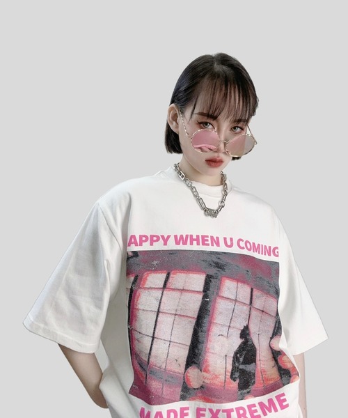 SILVER BULLET(シルバーバレット)の「『SILVER BULLET SELECT AP/シルバーバレットセレクト』デザインロゴプリントビッグTEE【Y】【CN】(Tシャツ/カットソー・メンズ・ホワイト/ブラック・M/L)」の3枚目の写真