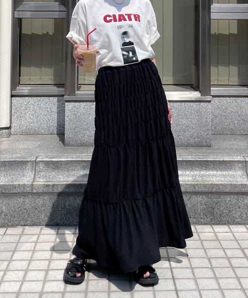 Chillfar（チルファー）の「シャーリングスカート（スカート）」 - WEAR