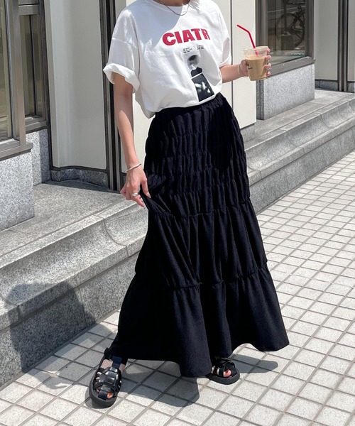 Chillfar（チルファー）の「シャーリングスカート（スカート）」 - WEAR