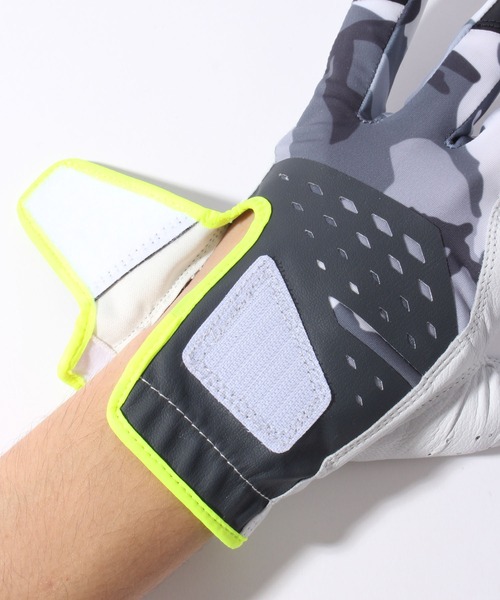 NIKE（ナイキ）の「【NIKE/ナイキ 】メンズテック エクストリームVII プリント ゴルフグローブ(左手)（ゴルフグッズ・メンズ・ホワイト系その他・22cm/23cm/24cm/25cm/26cm）」の2枚目の写真