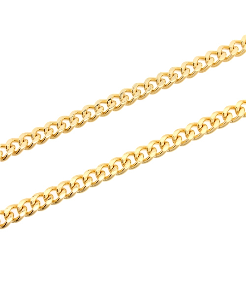 DOUBLE STEAL(ダブルスティール)の「Chain Necklace(ネックレス・メンズ・シルバー/ゴールド・フリー)」の4枚目の写真