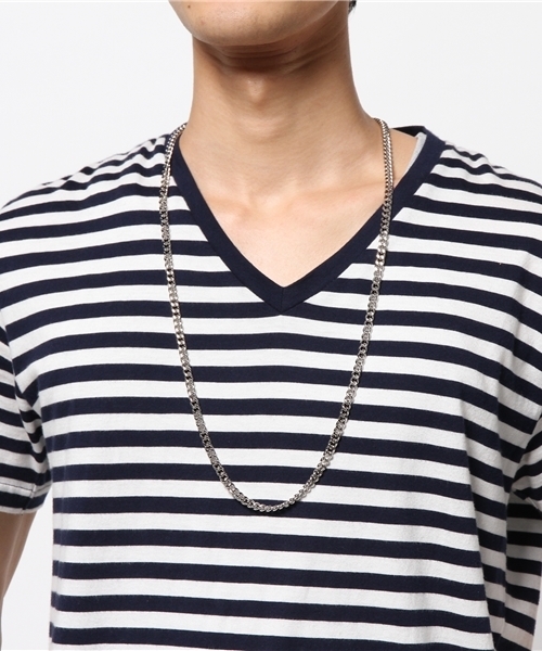 DOUBLE STEAL(ダブルスティール)の「Chain Necklace(ネックレス・メンズ・シルバー/ゴールド・フリー)」の6枚目の写真