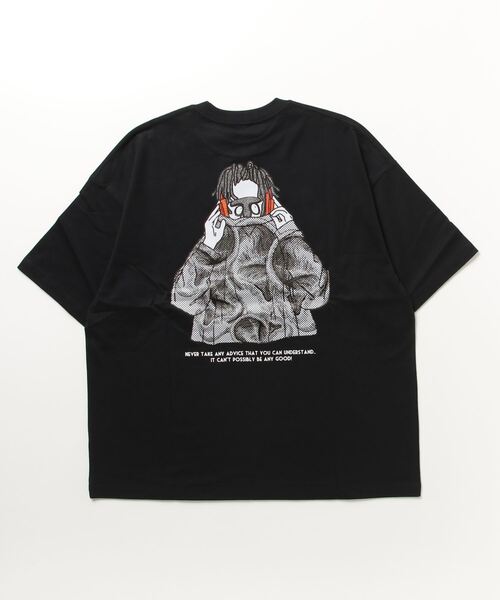 SILAS(サイラス)の「SILAS×KUREINO S/S TEE ear(Tシャツ/カットソー・メンズ・ブラック/ホワイト・M/L/XL)」の17枚目の写真