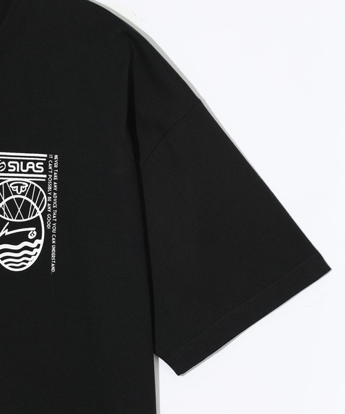 SILAS(サイラス)の「SILAS×KUREINO S/S TEE ear(Tシャツ/カットソー・メンズ・ブラック/ホワイト・M/L/XL)」の9枚目の写真