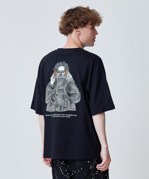 SILAS(サイラス)の「SILAS×KUREINO S/S TEE ear(Tシャツ/カットソー・メンズ・ブラック/ホワイト・M/L/XL)」の10枚目の写真