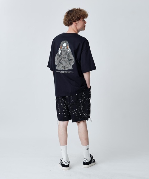 SILAS(サイラス)の「SILAS×KUREINO S/S TEE ear(Tシャツ/カットソー・メンズ・ブラック/ホワイト・M/L/XL)」の14枚目の写真