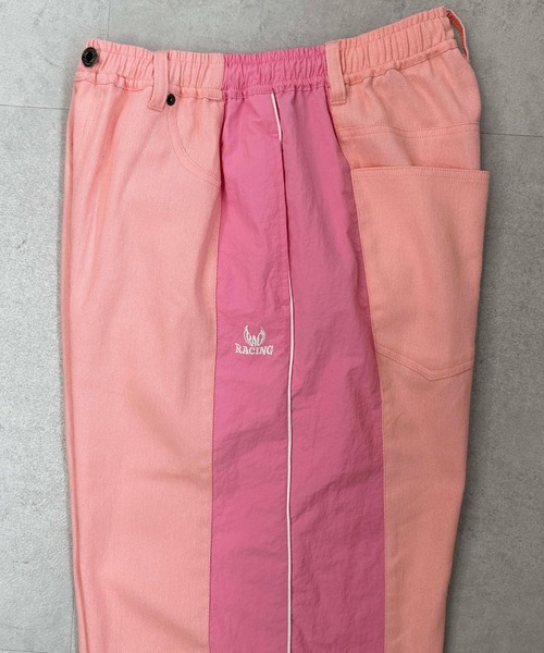 sedacle(セダクル)の「ナイロン切り替えルーズパンツ(カーゴパンツ・メンズ・ネイビー/ピンク/ブラック・MEDIUM/LARGE)」の13枚目の写真