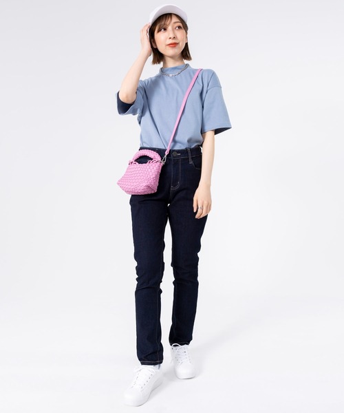 EASTBOY(イーストボーイ)の「EASTBOY/イーストボーイ ブランド ロゴ 厚底 軽量 コートウェッジソール シューズ(スニーカー・レディース・ブラック/ホワイト・22.5cm/23cm/23.5cm/24cm/24.5cm)」の13枚目の写真