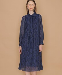 MACKINTOSH LONDON | 【BIBURY FLOWER】バイブリーオーガンジーワンピース(ワンピース)