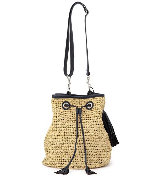 Another Edition（アナザーエディション）の「タッセルショルダー/AE TSL SLD（ショルダーバッグ・レディース・ナチュラル/その他1・フリー）」の2枚目の写真