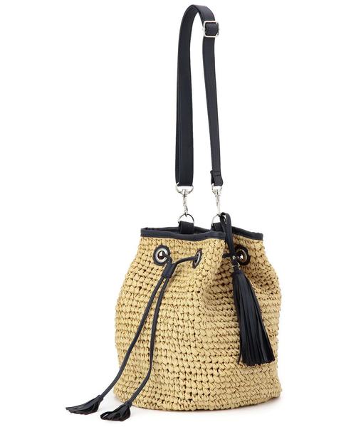 Another Edition（アナザーエディション）の「タッセルショルダー/AE TSL SLD（ショルダーバッグ・レディース・ナチュラル/その他1・フリー）」の3枚目の写真