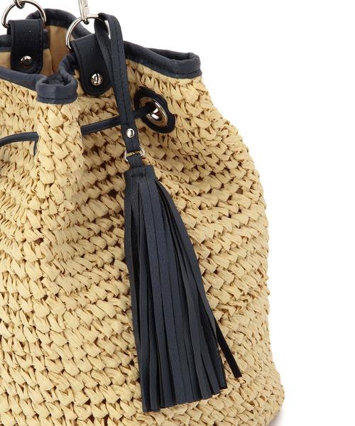 Another Edition（アナザーエディション）の「タッセルショルダー/AE TSL SLD（ショルダーバッグ・レディース・ナチュラル/その他1・フリー）」の6枚目の写真