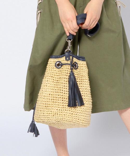 Another Edition（アナザーエディション）の「タッセルショルダー/AE TSL SLD（ショルダーバッグ・レディース・ナチュラル/その他1・フリー）」の9枚目の写真