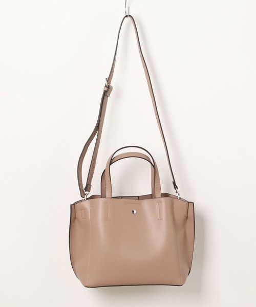 and it_(アンドイット)の「Legato Largo 【かるいかばん】 2WAYトートバッグ(トートバッグ・レディース・ライトグレー/ブラック/オリーブ/アイボリー/ラベンダー/キャメル/グレイッシュベージュ・FREE)」の21枚目の写真