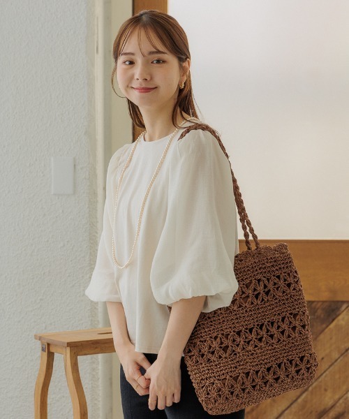 flower（フラワー）の「ロングパールネックレス（ネックレス・レディース・アイボリー/ホワイト・FREE）」の13枚目の写真