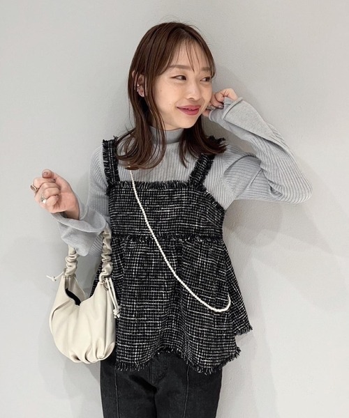 flower（フラワー）の「ロングパールネックレス（ネックレス・レディース・アイボリー/ホワイト・FREE）」の5枚目の写真