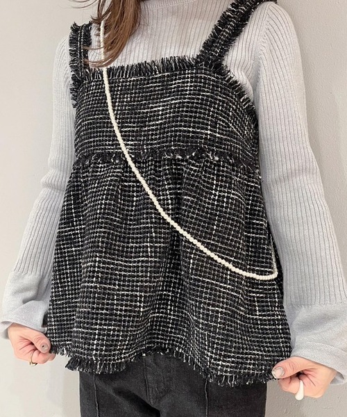 flower（フラワー）の「ロングパールネックレス（ネックレス・レディース・アイボリー/ホワイト・FREE）」の4枚目の写真