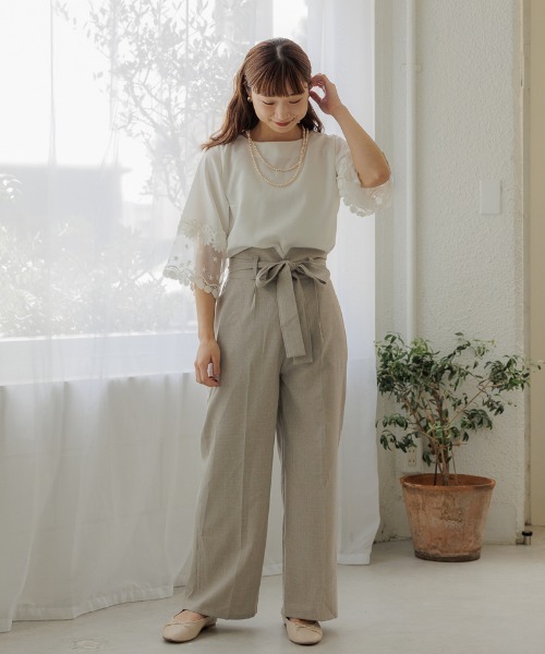 flower（フラワー）の「ロングパールネックレス（ネックレス・レディース・アイボリー/ホワイト・FREE）」の14枚目の写真