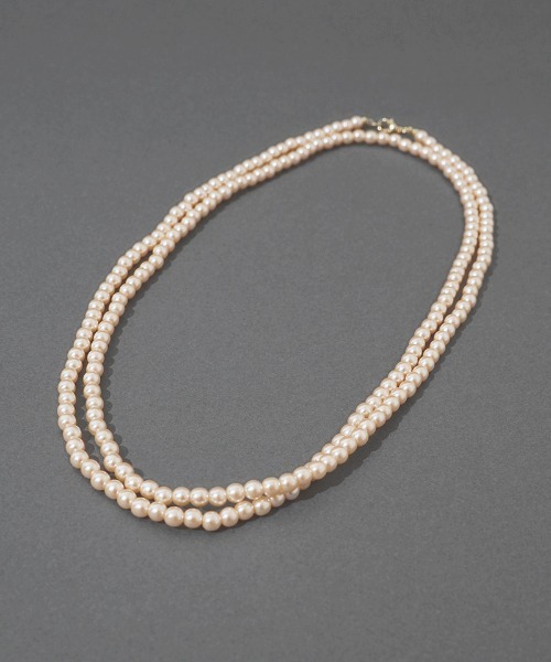 flower（フラワー）の「ロングパールネックレス（ネックレス・レディース・アイボリー/ホワイト・FREE）」の18枚目の写真