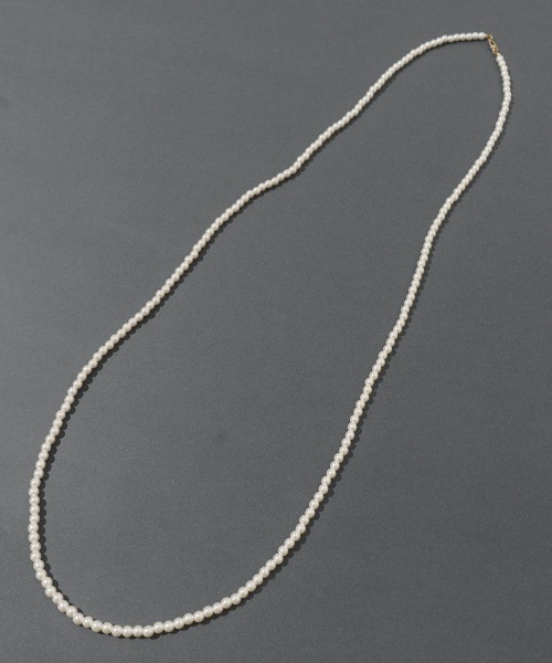 flower（フラワー）の「ロングパールネックレス（ネックレス・レディース・アイボリー/ホワイト・FREE）」の22枚目の写真