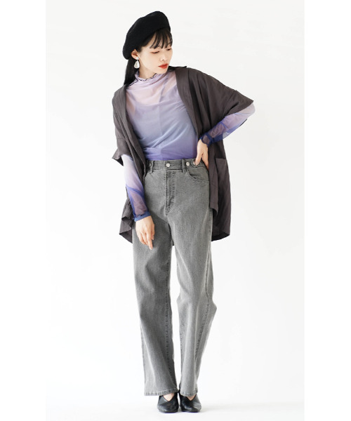hunch（ハンチ）の「接触冷感 ヴィンテージサテン スリーブレス 