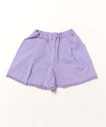 Crescent（クレッセント）の「裾レース無地キュロットパンツ（その他パンツ・キッズ）」