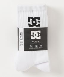DC（ディーシー）の「DC SHOES SPP DC CREW 3PK / ディーシーシューズ DCクルー（ソックス/靴下・メンズ）」