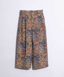 《UNISEX》【Italian Dead Stock Fabric】Multi Fabric Two-tuck Wide Pants/マルチファブリック2タックワイドパンツ【MAISON SPECIAL/メゾンスペシャル】
