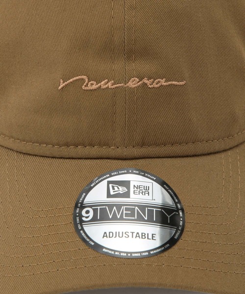 NEW ERA（ニューエラ）の「【NEW ERA(R)/ニューエラ別注】920CS handwritten ロゴキャップ（キャップ・レディース・ブラック/ブラウン/ピンク系その他2・FREE）」の11枚目の写真