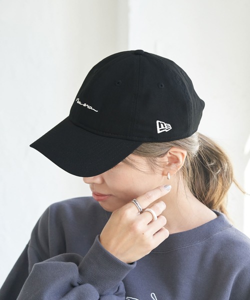NEW ERA（ニューエラ）の「【NEW ERA(R)/ニューエラ別注】920CS handwritten ロゴキャップ（キャップ・レディース・ブラック/ブラウン/ピンク系その他2・FREE）」の22枚目の写真