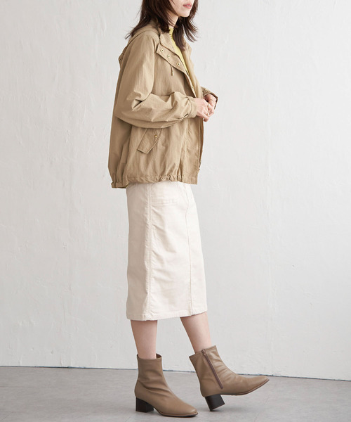 ikka（イッカ）の「コーデュロイスカート（スカート・レディース・チャコールグレー/グリーン/ベージュ/オフホワイト・M/L/S）」の22枚目の写真