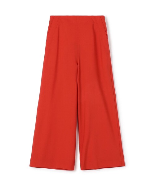 MACPHEE（マカフィー）の「ウールポリエステルストレッチ ワイドクロップドパンツ（その他パンツ・レディース・レッド/ネイビー/ブルー・36/34/32）」の3枚目の写真