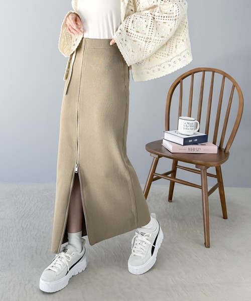 セール】【mily bilet】魅力的なシルエット！フルジップIライン