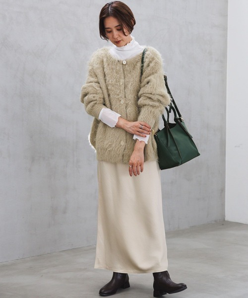 LEPSIM(レプシィム)の「袖切り替えシアーインナー 908524(Tシャツ/カットソー・レディース・ブラック/ブラウン/オフホワイト・FREE)」の6枚目の写真