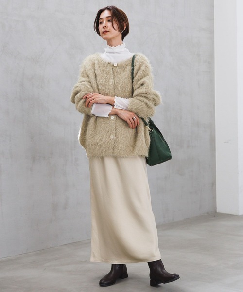 LEPSIM(レプシィム)の「袖切り替えシアーインナー 908524(Tシャツ/カットソー・レディース・ブラック/ブラウン/オフホワイト・FREE)」の7枚目の写真