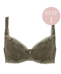 BRADELIS NEWYORK | ジャスミンステップ1ブラ23A2 ブラデリス 育乳補整 補正下着(ブラジャー)