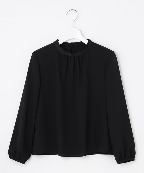 プルエラ フリルネック カットソー セール】プルエラ フリルネック カットソー（Tシャツ/カットソー