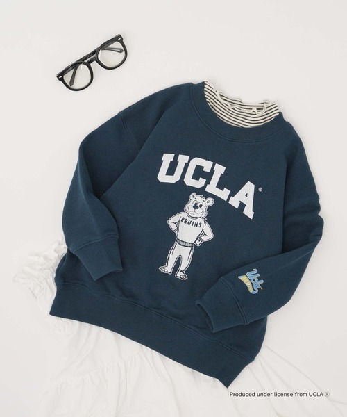 UCLA（ユーシーエルエー）の「【KIDS】【UCLA/ユーシーエルエー】TYPY別注JOEプリントスウェット（スウェット・キッズ・チャコールグレー/ネイビー/アイボリー・XXL/M/L/XL/S）」の3枚目の写真