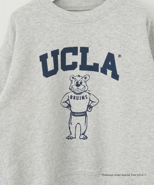UCLA（ユーシーエルエー）の「【KIDS】【UCLA/ユーシーエルエー】TYPY別注JOEプリントスウェット（スウェット・キッズ・チャコールグレー/ネイビー/アイボリー・XXL/M/L/XL/S）」の12枚目の写真