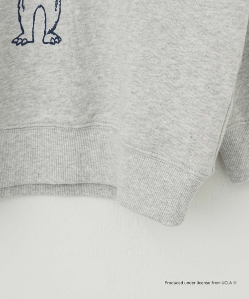 UCLA（ユーシーエルエー）の「【KIDS】【UCLA/ユーシーエルエー】TYPY別注JOEプリントスウェット（スウェット・キッズ・チャコールグレー/ネイビー/アイボリー・XXL/M/L/XL/S）」の15枚目の写真