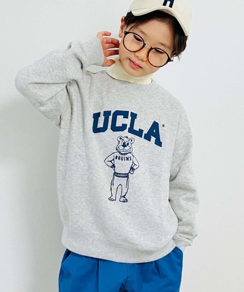 UCLA（ユーシーエルエー）の「【KIDS】【UCLA/ユーシーエルエー】TYPY別注JOEプリントスウェット（スウェット・キッズ・チャコールグレー/ネイビー/アイボリー・XXL/M/L/XL/S）」の18枚目の写真