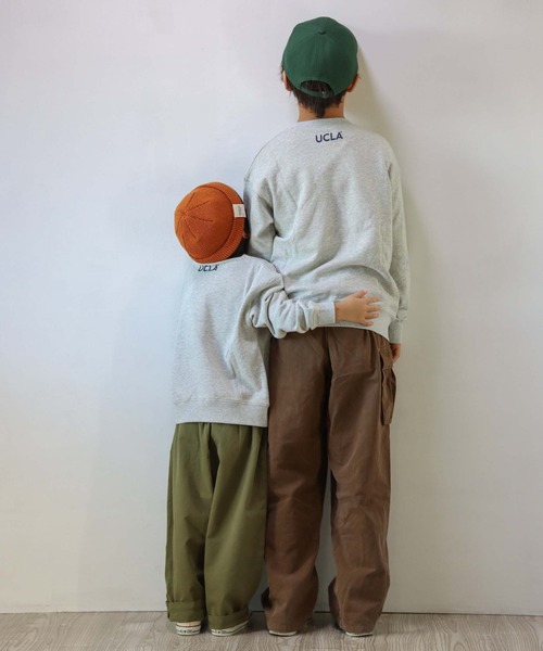 UCLA（ユーシーエルエー）の「【KIDS】【UCLA/ユーシーエルエー】TYPY別注JOEプリントスウェット（スウェット・キッズ・チャコールグレー/ネイビー/アイボリー・XXL/M/L/XL/S）」の22枚目の写真